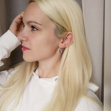 Load image into Gallery viewer, Exquisite square drop earrings