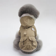Load image into Gallery viewer, Winter jacket clothes for small dogs or cat