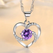 Load image into Gallery viewer, Heart pendant necklace