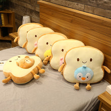Load image into Gallery viewer, Toast plush with a blanket