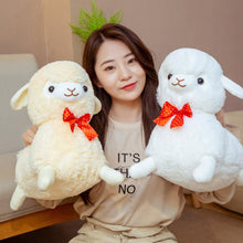 Load image into Gallery viewer, Cute saddled alpaca plush