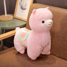 Load image into Gallery viewer, Cute saddled alpaca plush
