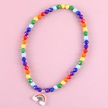 Load image into Gallery viewer, Cute rainbow pendant
