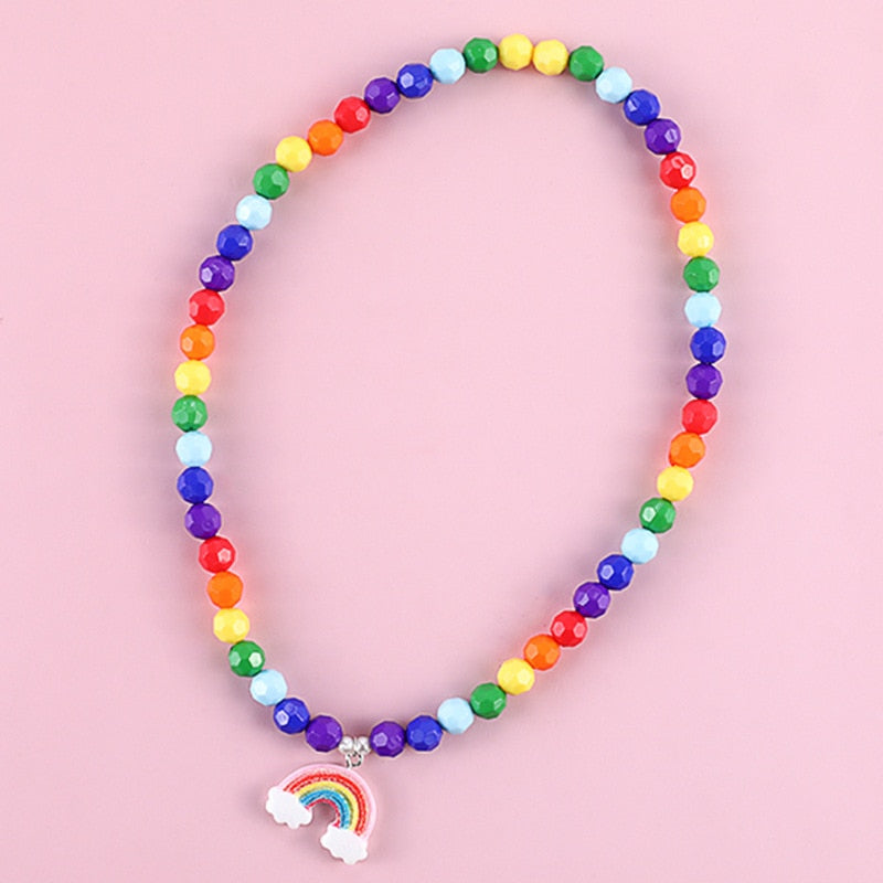 Cute rainbow pendant