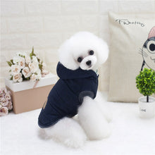 Load image into Gallery viewer, Winter jacket clothes for small dogs or cat
