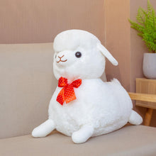 Load image into Gallery viewer, Cute saddled alpaca plush
