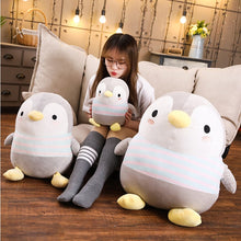 Load image into Gallery viewer, Cute penguin with shirt plush
