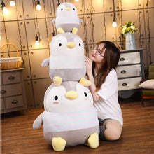 Load image into Gallery viewer, Cute penguin with shirt plush
