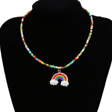 Load image into Gallery viewer, Cute rainbow pendant
