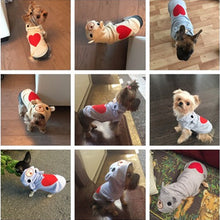 Load image into Gallery viewer, Cute clothes with hoodies for small dog
