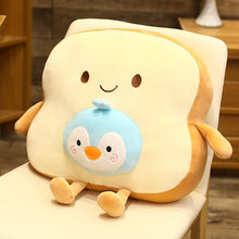 Load image into Gallery viewer, Toast plush with a blanket
