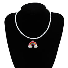 Load image into Gallery viewer, Cute rainbow pendant
