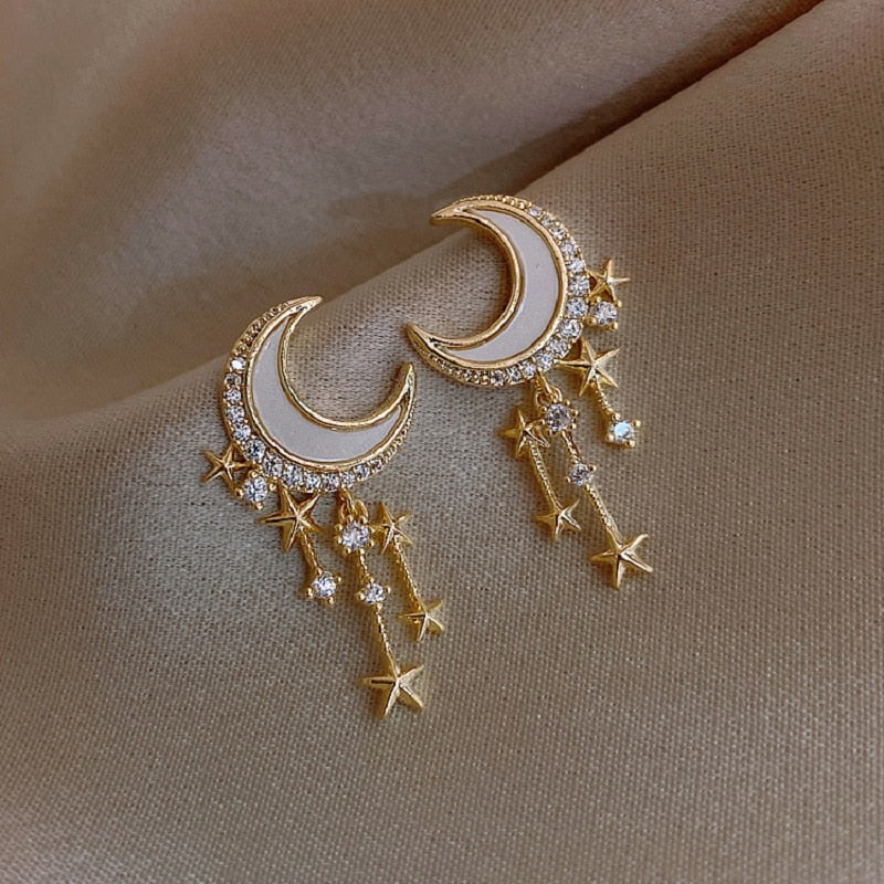 Sun and Moon earrings