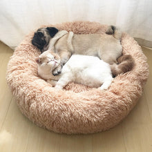 Load image into Gallery viewer, Dog and cat round bed
