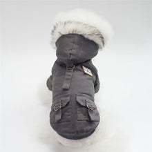 Load image into Gallery viewer, Winter jacket clothes for small dogs or cat
